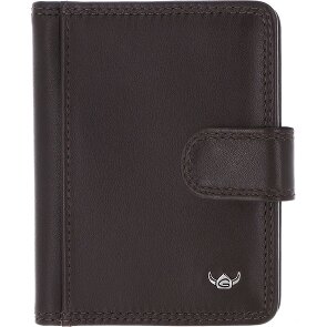 Golden Head Polo Estuche para tarjetas de crédito Bloqueo RFID Piel natural 8 cm