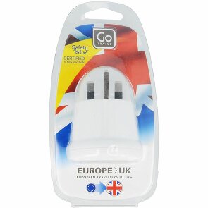 Go Travel Adaptador de viajes Europa-Inglaterra