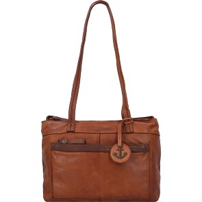 Harbour 2nd Urban Poets Zea Bolsa de compras Piel natural 33 cm