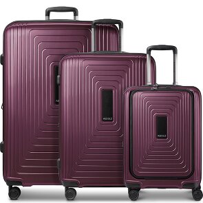 Redolz Essentials 14 4 ruedas Set de maletas 3 piezas Con fuelle expandible