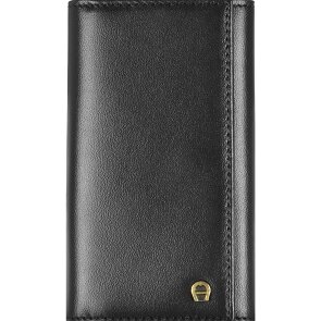 AIGNER Estuche para llaves Daily Basic de cuero de 6 cm