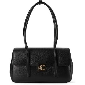 Coccinelle C-Me Lock Bolsa de hombro Piel natural 35 cm