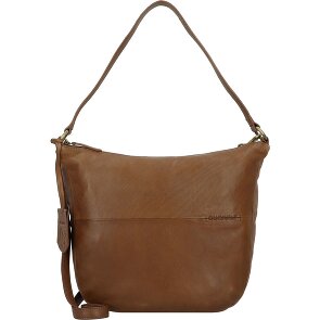 Burkely Natural Norah Bolsa de hombro Piel 32 cm