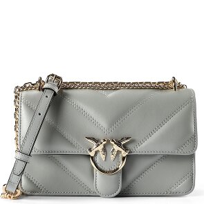 PINKO Love One Mini Bolsa de hombro Piel natural 20.5 cm
