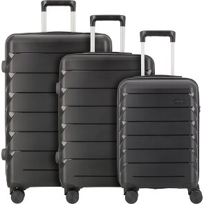 d&n Travel Line 4100 4 ruedas Juego de maletas 3 piezas