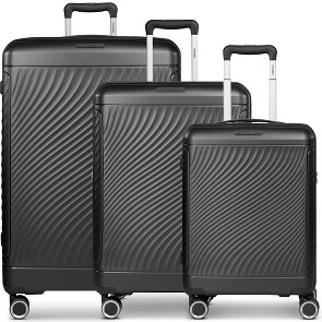 Picard Vienna 4 ruedas Juego de maletas 3 piezas con pliegue de expansión
