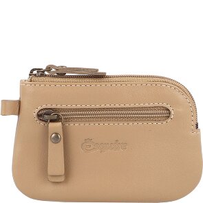 Esquire Estuche para llaves de Perú de cuero de 11 cm