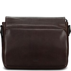 Jost London Mensajero Piel natural 34 cm Compartimento para laptop