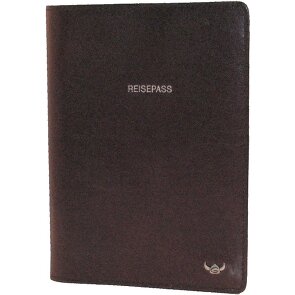 Golden Head Estuche para pasaporte de Colorado de cuero RFID de 10 cm