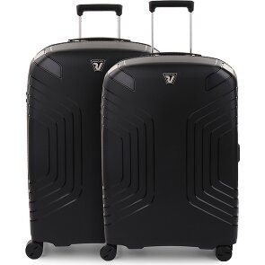 Roncato Ypsilon 4 ruedas Juego de maletas 2 piezas con pliegue de expansión