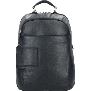 Piquadro Vibe Mochila de día Piel natural 42.5 cm Compartimento para laptop