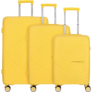 Worldpack Vegas 4 ruedas Juego de maletas 3 piezas