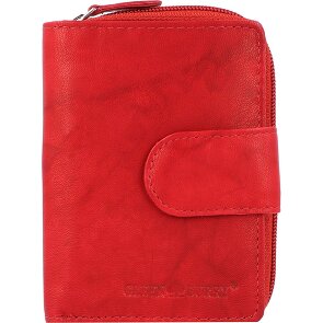 Greenburry Billetera básica de cuero RFID 9 cm