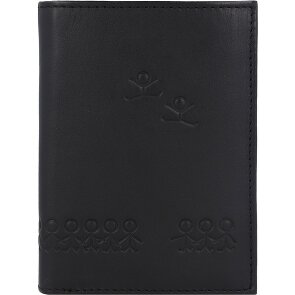 oxmox Leather Cartera Protección RFID Piel 9.5 cm