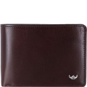 Golden Head Billetera Colorado de cuero RFID 10 cm