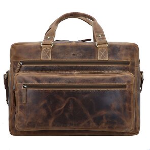 Greenburry Vintage Maletín Piel 43 cm Compartimento para el portátil