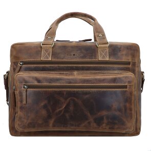 Greenburry Vintage Maletín Piel 43 cm Compartimento para el portátil