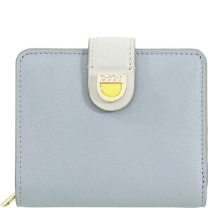 DuDu Skyline Cartera Bloqueo RFID Piel natural 11 cm
