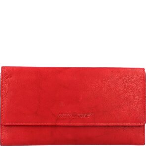 Greenburry Billetera básica de cuero RFID 19 cm