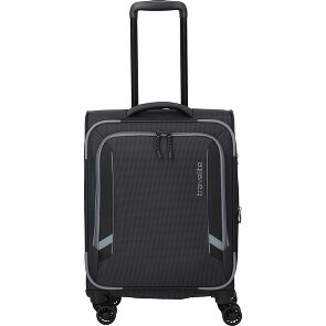 Travelite Corsiica 4 ruedas Carro de la cabina S 55 cm con pliegue de expansión