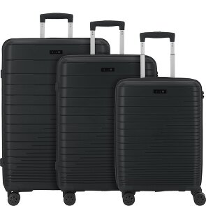 d&n Travel Line 4600 4 ruedas Juego de maletas 3 piezas