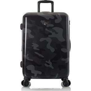 Heys Black Camo 4 ruedas Carrito M 66 cm con pliegue de expansión
