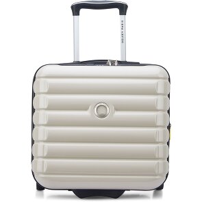 Delsey Paris Trolley de negocios Shadow 5.0 de 4 ruedas Compartimento para portátil de 38 cm con pliegue de expansión