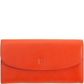 DuDu Cartera Gandia colorida de cuero RFID 19 cm