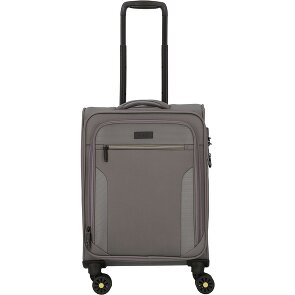 d&n Travel Line 9704 4 ruedas Carro de la cabina S 55 cm con pliegue de expansión