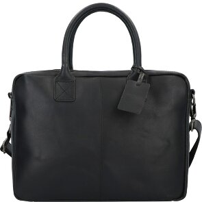 Burkely Maletín Taylor Vintage Piel 40 cm Compartimento para portátil