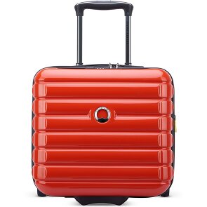 Delsey Paris Trolley de negocios Shadow 5.0 de 4 ruedas Compartimento para portátil de 38 cm con pliegue de expansión