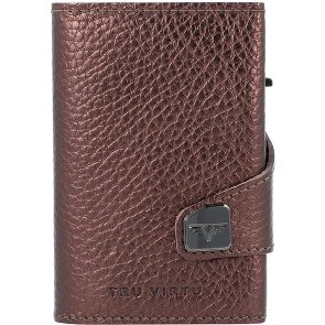 Tru Virtu Funda para tarjetas de crédito Click & Slide RFID Piel 6,5 cm
