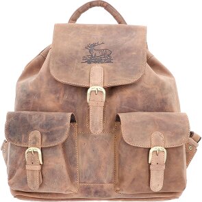 Greenburry Mochila vintage de cuero 40 cm