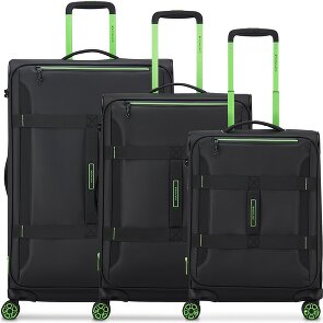 Roncato Norway 4 ruedas Set de maletas 3 piezas Con fuelle expandible