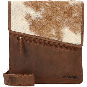 Greenland Nature Bolso de cuero combinado natural 26 cm