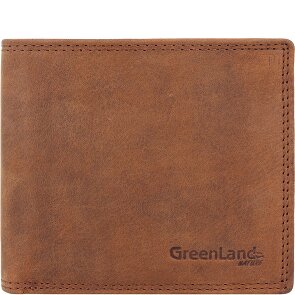 Greenland Nature Billetera Montenegro de cuero RFID 12 cm