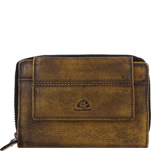 Greenburry Destressed Cartera Protección RFID Piel 13.5 cm