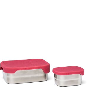 Ergobag Fiambrera de acero inoxidable 2 uds. 17 cm