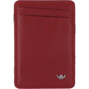 Golden Head Polo Estuche para tarjetas de crédito Bloqueo RFID Piel natural 7.5 cm