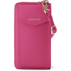 Lazarotti Bologna Cartera de piel con cremallera Funda para teléfono móvil Piel 19 cm