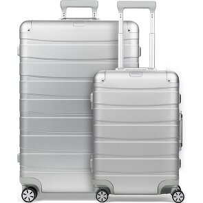 Redolz Pro Aluminium 4 ruedas Set de maletas 2 piezas