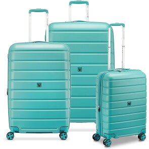 Roncato Relife 4 ruedas Juego de maletas 3 piezas con pliegue de expansión