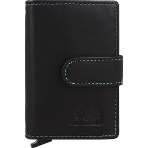 Greenburry Nappa Estuche para tarjetas de crédito Protección RFID Piel 7 cm
