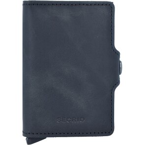 Secrid Twinwallet Estuche Vintage para tarjetas de crédito Cartera de piel RFID 6,5 cm