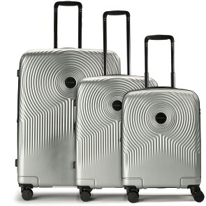 Gabol Radar 4 ruedas Juego de maletas 3 piezas con pliegue de expansión