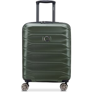 Delsey Paris Meteor 4 ruedas Carro de la cabina 55 cm con pliegue de expansión
