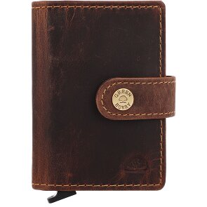 Greenburry Vintage Cartera Protección RFID Piel 7.5 cm