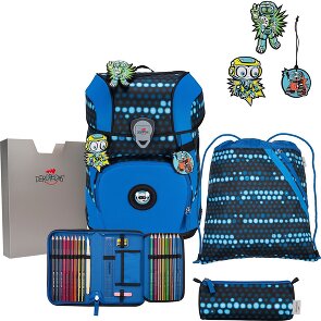 DerDieDas ErgoFlex Tiny Superflash Juego de mochilas escolares 6 piezas