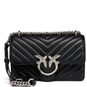 PINKO Love One Bolsa de hombro Piel 21 cm