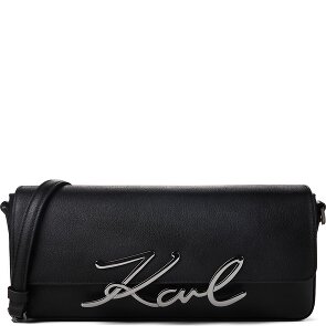 Karl Lagerfeld Signature 2.0 Bolsa de hombro Piel natural 28.5 cm
